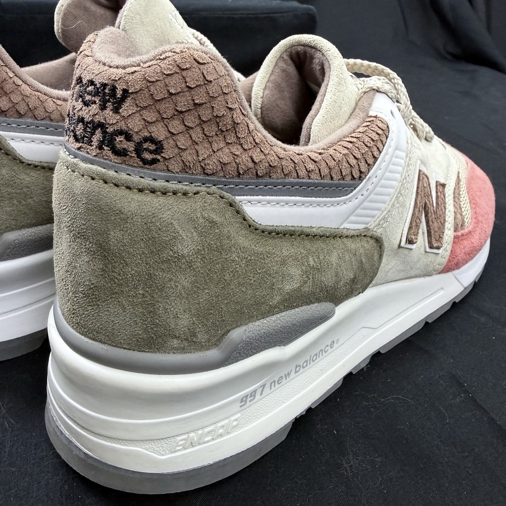 Size 7 New Balance 997 M997CSU Sunset "Desert Heat" Tan Pink Mens Sneakers - Picture 11 of 12